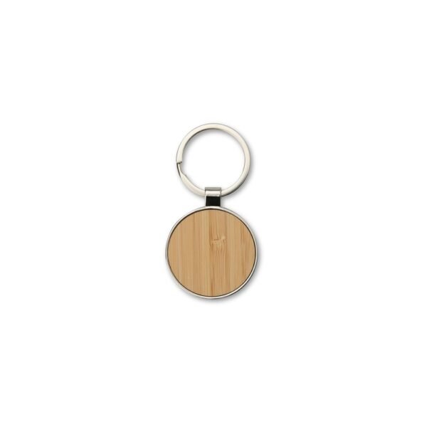 Chaveiro metal bambu