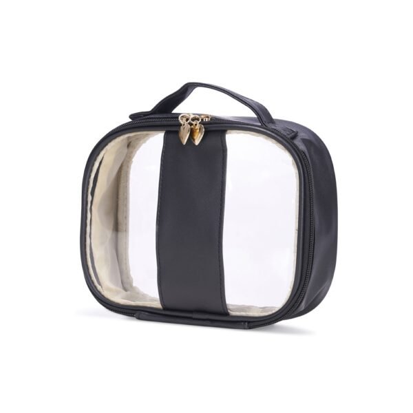 Necessaire em pvc e pu tam.p