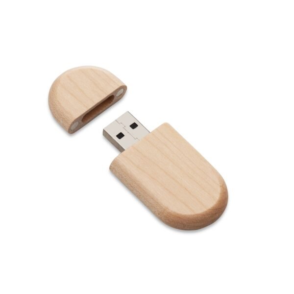 Pen drive ecológico oval