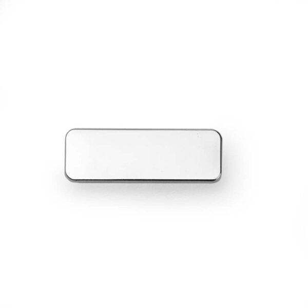 Plaquinha em metal p/ gravação